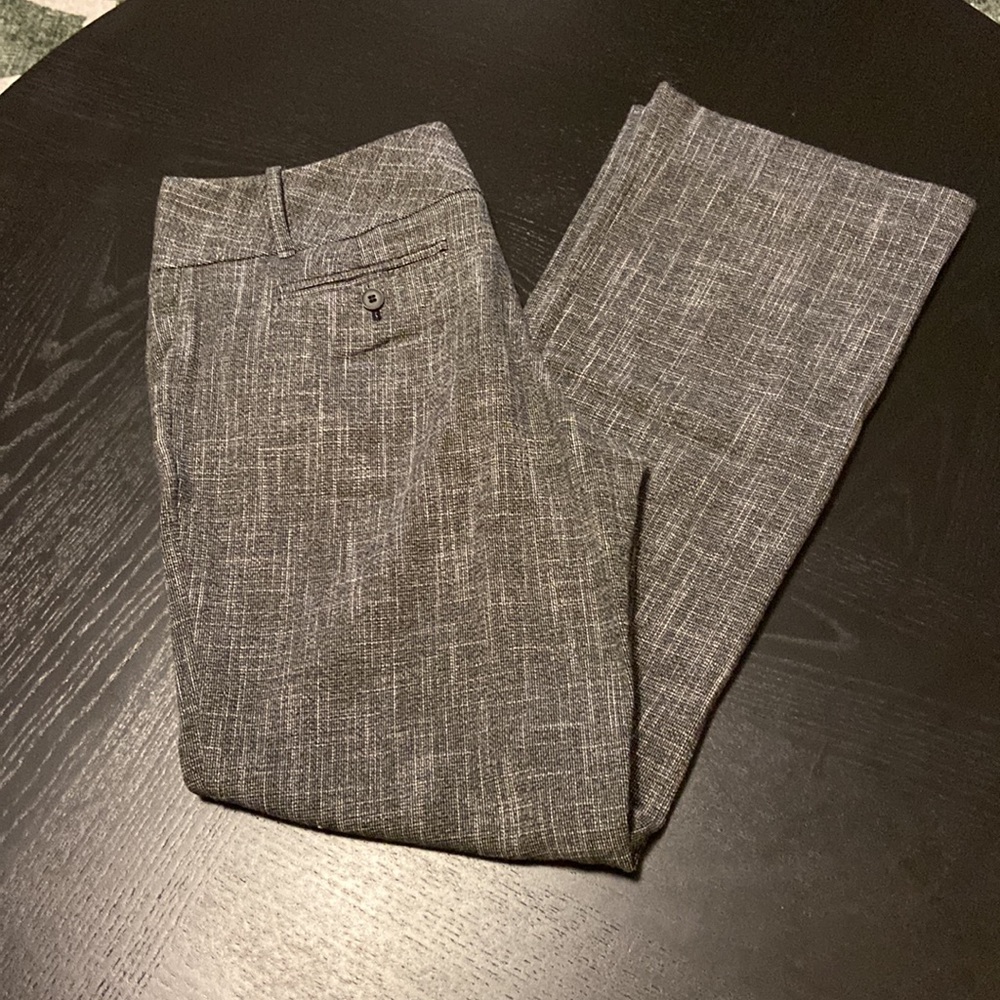 The Limited Black and White Cassidy Dress Pants